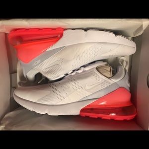 Air max 270 white pink men size 10